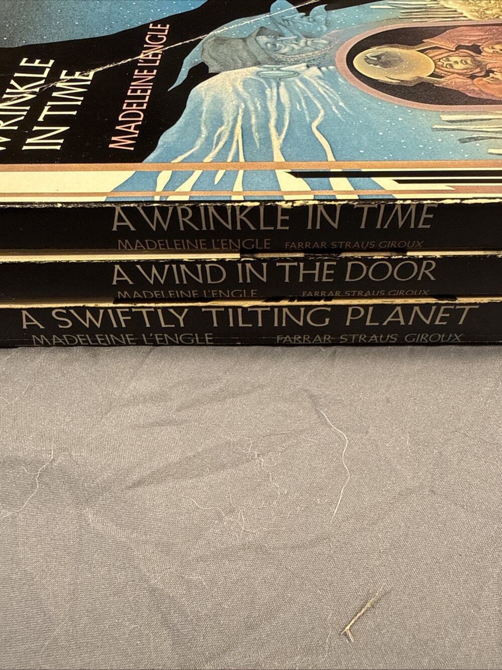 A Wrinkle In Time, A Wind In The Door, A Swiftly Tilting Planet Set